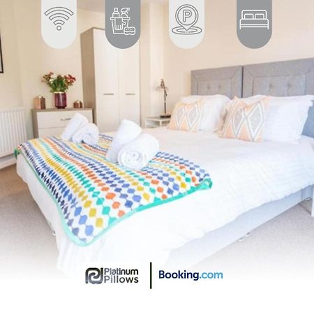 Modern Oxford 2 Bedroom Apartments, Families & Contractor Accommodation, Near John Radcliffe Hospital Bagian luar foto