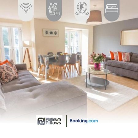 Modern Oxford 2 Bedroom Apartments, Families & Contractor Accommodation, Near John Radcliffe Hospital Bagian luar foto