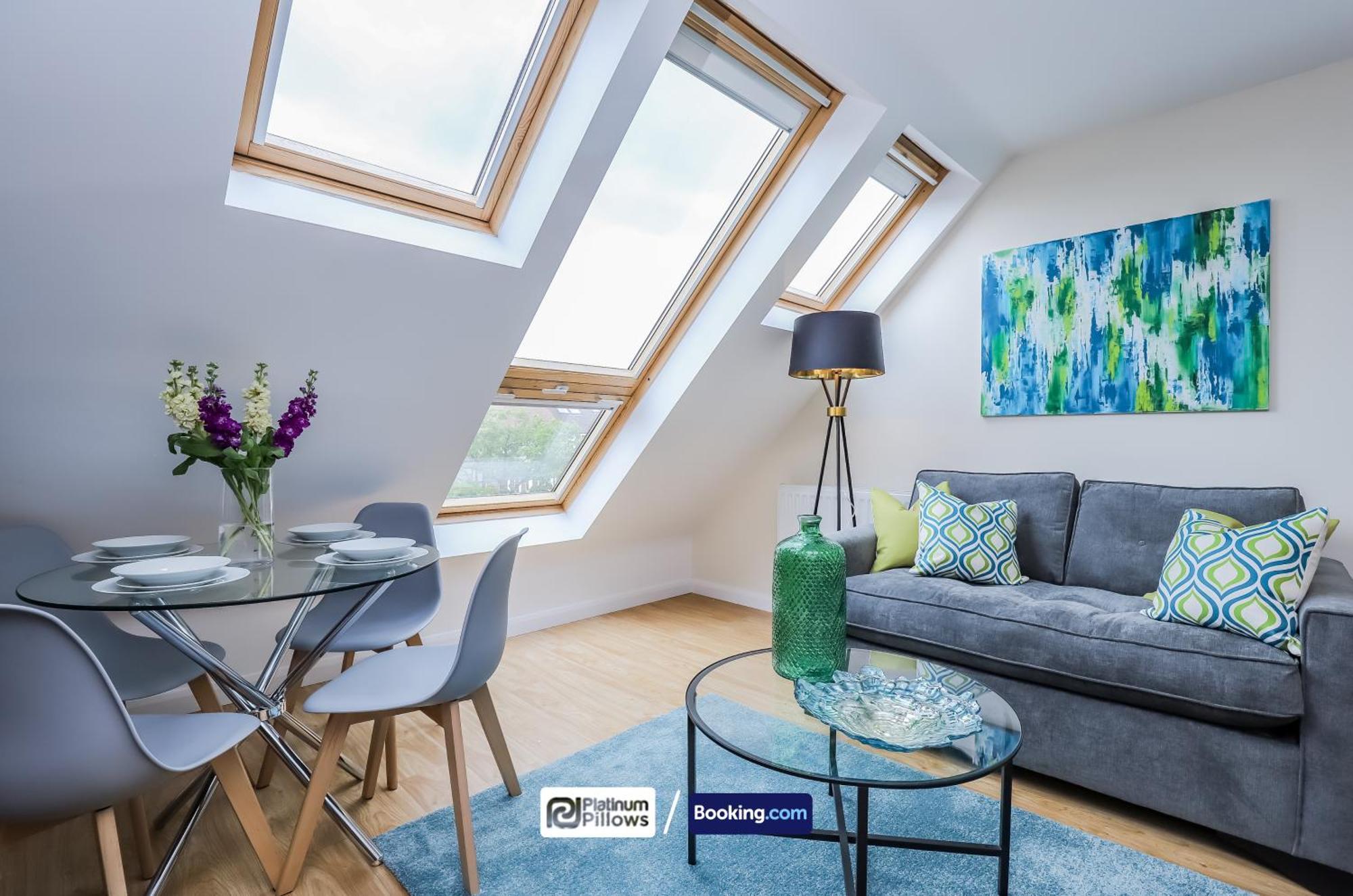 Modern Oxford 2 Bedroom Apartments, Families & Contractor Accommodation, Near John Radcliffe Hospital Bagian luar foto