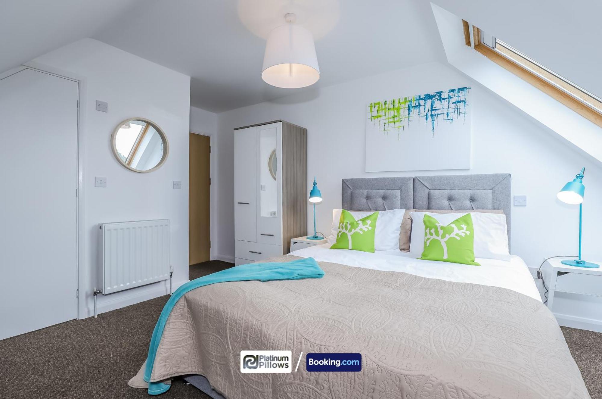 Modern Oxford 2 Bedroom Apartments, Families & Contractor Accommodation, Near John Radcliffe Hospital Bagian luar foto